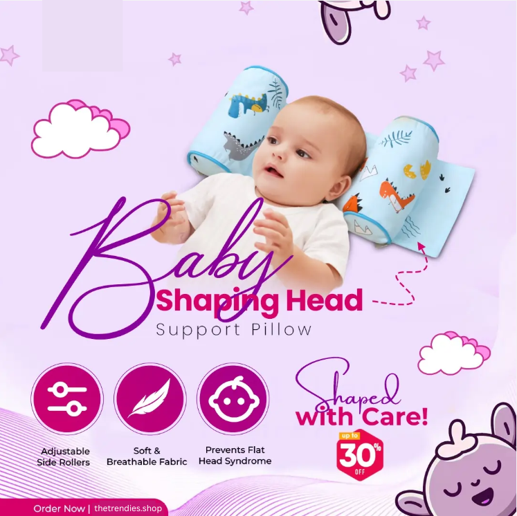 Baby Shaping Head Support Pillow